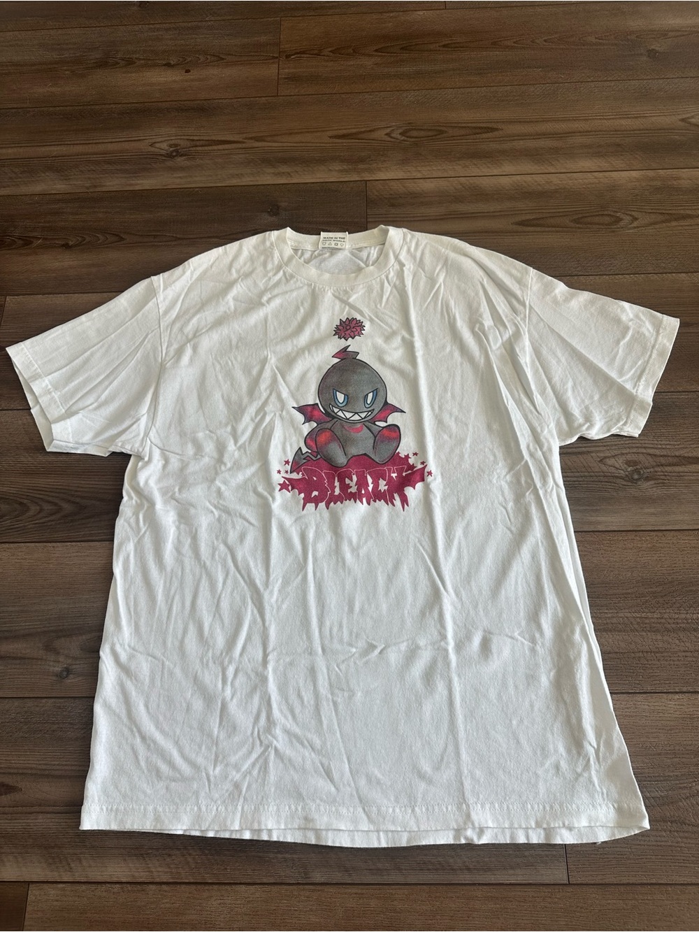 BLEACH Evil Angel Logo Tee Men’s Sz XL Skateboarding
